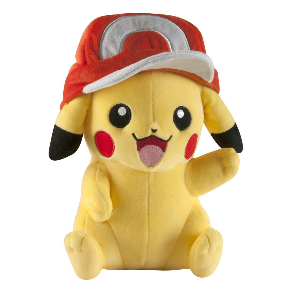 Pikachu mit Ashs Mütze